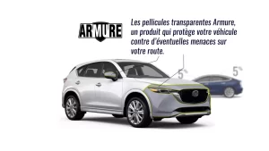 Pellicules protectrices Armure (Armor) de chez dr tint à montreal, ste julie, drummondville armor protective films