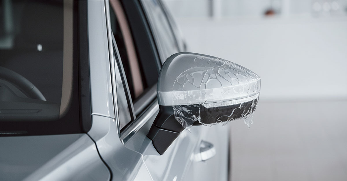 Image qui montre une filme protectrice avec des bulles.